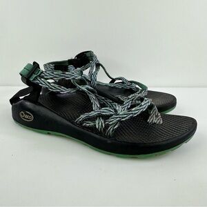 Chaco ZX/2 Classic Sports Hiking Sandals Women’s 7 Teal Green Toe-Loop J105490